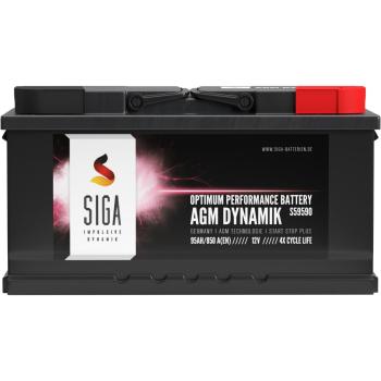 SIGA AGM Dynamik Autobatterie 95Ah 12V